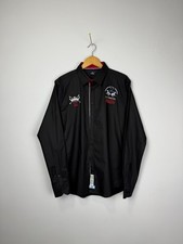 La Martina Shirt Oxford University Polo Black Long Sleeve Men's XXL Size