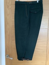 Mens Brocklehurst Green Loden Breeks Size 36in