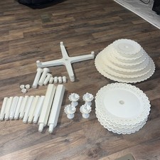 Vtg Wilton Wedding Cake