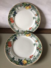 Wedgwood Eden Dessert Plates X 2 Diameter 22.5cm 