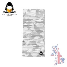 Snow Camo - Snood Face Shield