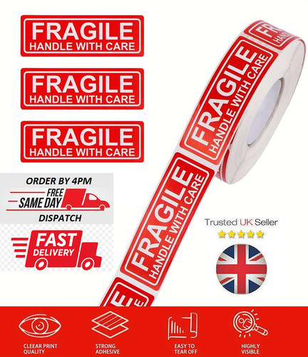 Handle with care fragile - handle,