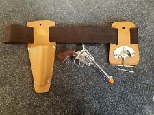 Leather  Shoulder Holster Plus Toy Gun