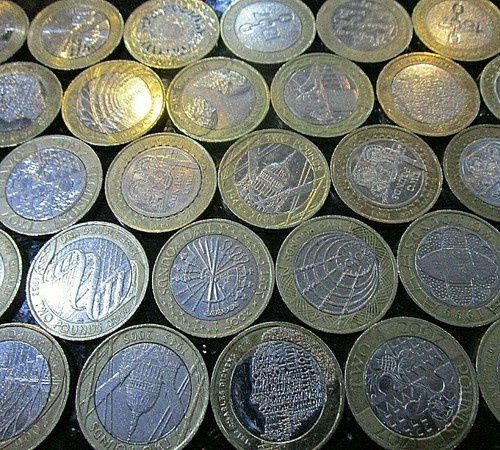Two pound coin - two,