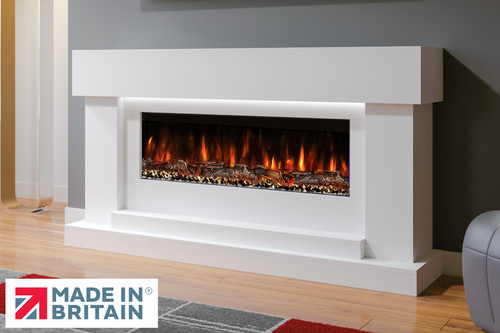 Neon electric fireplace suite - neon,