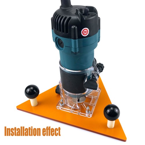 Router triangular base abs - router,