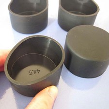 Black End Cap Silicone Rubber