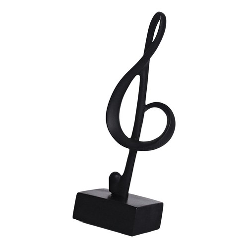 Decorative music note figurine - decorative,