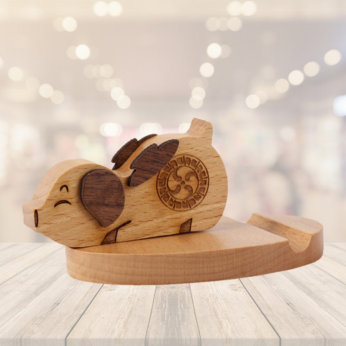 Desk phone holder novelty - ,