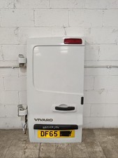 VAUXHALL VIVARO B MK2 X82 N/S PASSENGER SIDE LEFT REAR DOOR WHITE L474