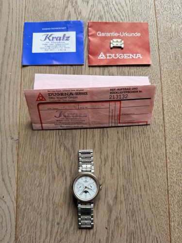 Dugena quartz men - quartz, wristwatch