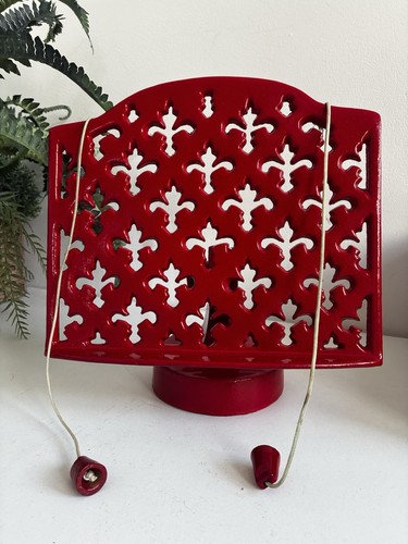 Vintage style cast iron red - vintage,