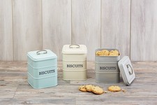 Square Enamel Retro Biscuit