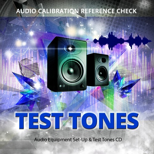 Audio equipment set test - up,