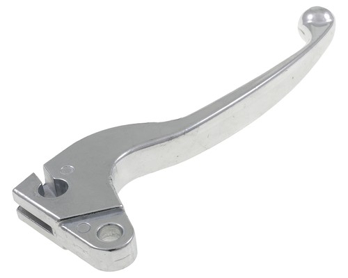 Brake lever left silver fits
