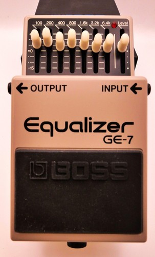 Boss graphic equalizer - boss,