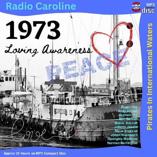 Pirate radio caroline 1973 - pirate,
