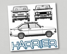 Fridge Magnet Ford Escort MK2