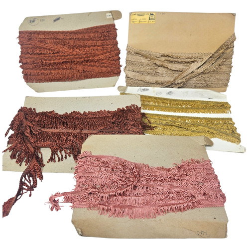 Vintage tassel fringe trim job - fringe,