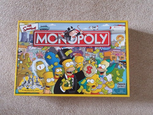 The simpsons edition monopoly - the,