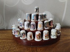 24 Collectable Royal Family Themed Thimbles.