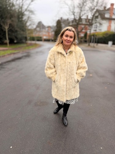 Luxury vintage white mink fur - luxury,