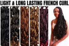 Angel French Pony Curl Light &