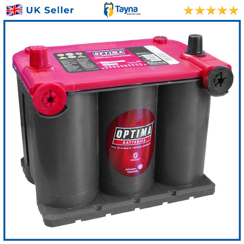 Optima red top battery rtu - top,