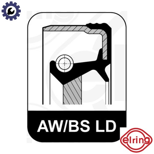 Shaft seal crankshaft 694 - shaft, 694.673