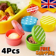 4Pcs Mini Travel Sauce Bottles