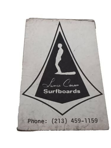Vtg ephemera lance carson - ephemera,