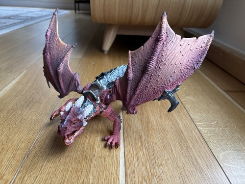 Schleich red dragon with - schleich,