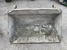 Narrow JCB  fork lift telehandler bucket small 1.4m wide delivery arranged