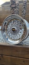BMW BBS RC 18" 3 PIECES STAGGERED ALLOY WHEELS RS E24 E28 E34 E31 M3
