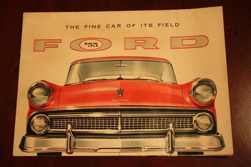 Vintage 1955 ford automobile - 1955,