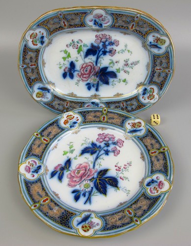 Grosvenor imari platters - grosvenor,