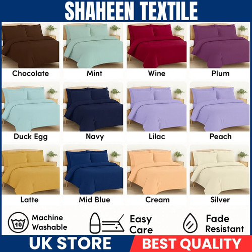 Luxury polycotton duvet - duvet, cover