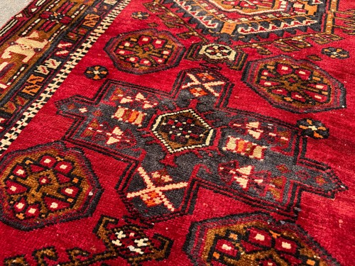3x11 antique heriz runner - 3x11,