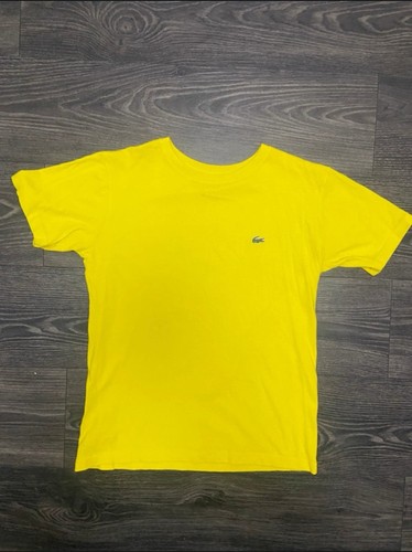 Lacoste sport boys yellow logo - sport,