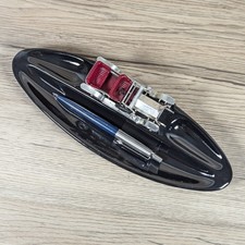 Vintage Ceramic Desk Tidy / Pen Holder With Old Rolls Royce Model Of Yesteryear 