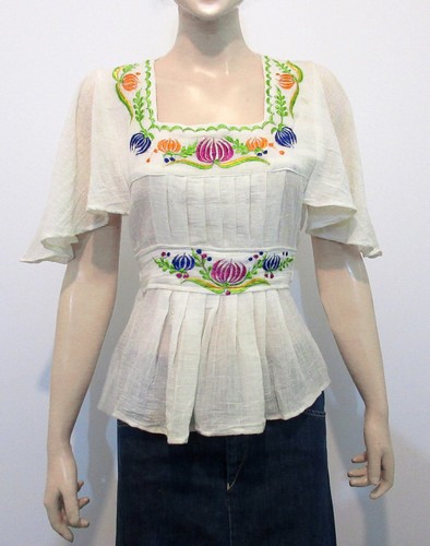 Vintage 1970s embroidered - 1970s,