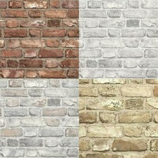 Realistic 3D Vintage Brick