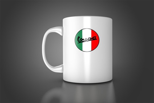 Vespa mug - vespa, personalized