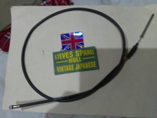 YAMAHA RS200 1979-1981  , DRUM FRONT BRAKE CABLE  ,2Y1-26341-00, GENUINE . NLA.