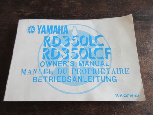 Yamaha rd350lc rd350lcf 1985 - yamaha,