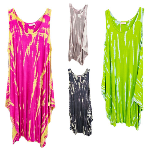 Viscose jersey tie dye - viscose,
