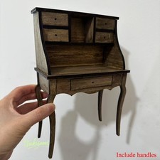 1/6 Scale Dressing Table Dollhouse Miniature 1/12 Unfinished Princess Furniture