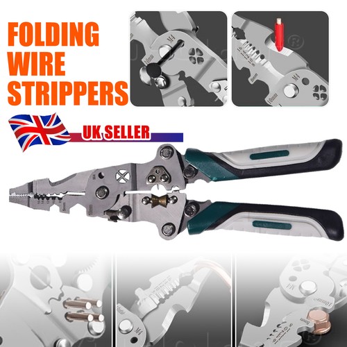 Foldable wire strippers - wire,