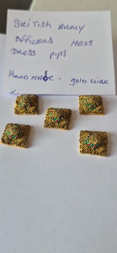 Gold dress pips - gold,