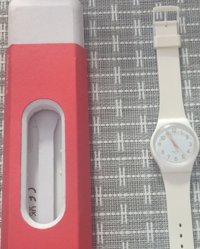 Swatch women white - white, quartz
